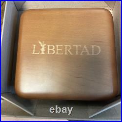 1 Kg. 2023.999 Silver Plata Pura Libertad Reverse Proof With Box And COA. 371