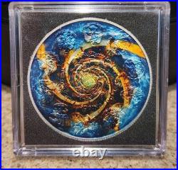 1 Oz. 999 Silver Mexican Libertad Colorized Coin Time Travel Past Germania Mint