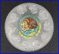 1 Oz Silver Coin 2021 Mexico Libertad Huichol Art Silver Coin #1