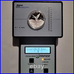 1 oz 2020 Mexico 999 Fine Silver Proof Mexican Libertad LOW MINTAGE CAPSULED