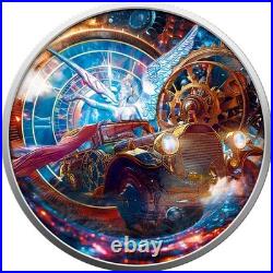 1 oz Silver Coin 2024 Mexico Libertad Time Travel Colorized Germania Mint 1 oz Silver Coin 2024 Mexico Libertad Time Travel Colorized Germania Mint