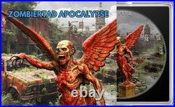 1 oz Silver Coin 2024 Mexico Libertad Zombiertad Apocalypse Edition Mintage 500 1 oz Silver Coin 2024 Mexico Libertad Zombiertad Apocalypse Edition Mintage 500