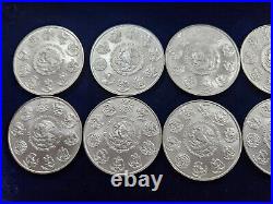 (10) 2011 Mexican Libertad 1 oz. 999 Fine Silver UNC Coins, 10 oz TOTAL
