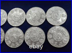 (10) 2011 Mexican Libertad 1 oz. 999 Fine Silver UNC Coins, 10 oz TOTAL