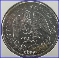 1898-Mo Mexico 1 Peso Libertad Silver Coin BU Uncirculated Cap & Rays 1898-Mo Mexico 1 Peso Libertad Silver Coin BU Uncirculated Cap & Rays