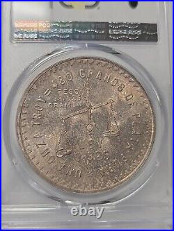 1949 Mexico Libertad 1 oz. Silver Coin PCGS MS65