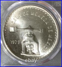 1979 Mo Casa De Moneda De Mexico 1 Onza PCGS MS65