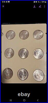 1982-2023 Mexico Libertad 1oz. 999 Fine Silver Coins Complete Set, Dansco Album