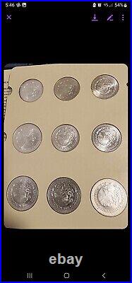 1982-2023 Mexico Libertad 1oz. 999 Fine Silver Coins Complete Set, Dansco Album