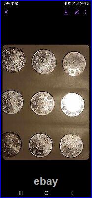 1982-2023 Mexico Libertad 1oz. 999 Fine Silver Coins Complete Set, Dansco Album