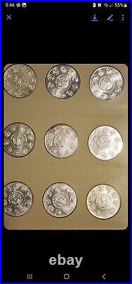 1982-2023 Mexico Libertad 1oz. 999 Fine Silver Coins Complete Set, Dansco Album