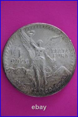 1982 Libertad Mexico 1 OZ Silver Coin Guaranteed Authentic & Genuine 1 Onza 2382