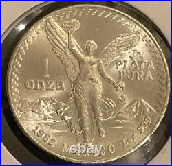 1982 Libertad, Mexico 1 Onza First Year Great Strike 1982 Libertad, Mexico 1 Onza First Year Great Strike