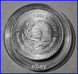 1982 MEXICO 1oz SILVER FIRST YEAR LIBERTAD BRILLIANT UNCIRCULATED QUALITY