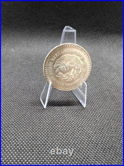 1982 Mexican Silver Libertad 1 oz Mexico 1 onza Plata Pura Coin As Shown. Nice