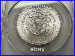 1982 Mexico 1 Onza Libertad Silver Coin Cac Ms65