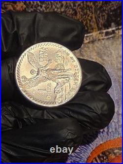 1982 Mexico 1 Onza Plata Pura Silver Libertad Coin Winged Victory 1oz. 999 1982 Mexico 1 Onza Plata Pura Silver Libertad Coin Winged Victory 1oz. 999