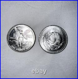 1982 Mexico 1 oz Silver Libertad Onza. 999 Fine Plata Pura? First Year? BU+