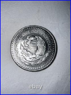 1982 Mexico 1 oz Silver Libertad Onza. 999 Fine Plata Pura? First Year? BU+