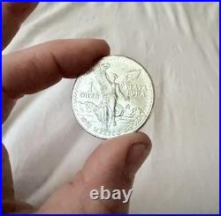 1982 Mexico 1 oz Silver Libertad Onza. 999 Fine Plata Pura? First Year? BU+