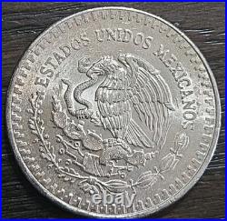 1982 Mexico 1 oz silver Libertad Genuine Natural Toned, Bankroll End