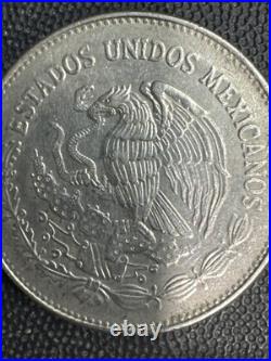 1982 Mexico Libertad 1 Onza Silver Coin 1 oz. 999 Fine Silver First Year Issue