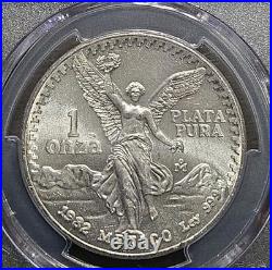 1982-Mo Mexico Onza 1 Oz Libertad PCGS MS67