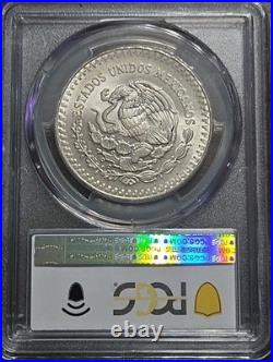 1982-Mo Mexico Onza 1 Oz Libertad PCGS MS67 Beautifully Toned Silver