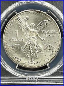 1982-Mo PCGS MS67 Silver 1 oz Libertad Onza Mexico Coin