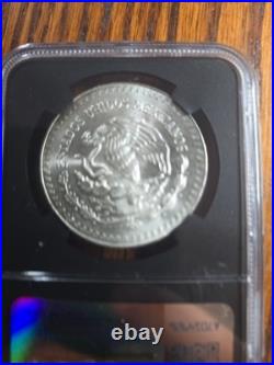 1983 1 oz. 999 Silver Onza Mexico Libertad NGC Brilliant Uncirculated TONER