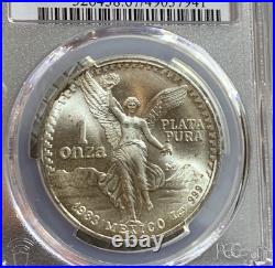 1983 MO MEXICO PCGS MS67 ONZA. 999 SILVER 1oz LIBERTAD 1983 MO MEXICO PCGS MS67 ONZA. 999 SILVER 1oz LIBERTAD