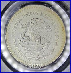 1983 Mo Mexico Libertad 1 oz Silver PCGS MS67 Onza Plata Pura Toned Color Toning