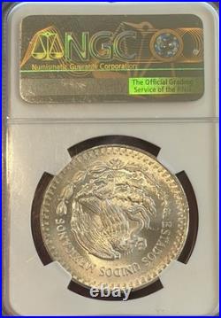1984 MO Mexico 1 Onza Libertad One Ounce. 999 Pure Silver Graded by NGC MS 66
