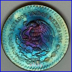 1984 Mexican Libertad Silver 1 Onza Monster Natural Toner-Low Mint @ 1 Million