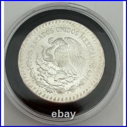 1984 Mexico Libertad 1 Onza Plata Pura. 999 Fine Silver Coin Winged Victory