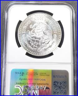 1984 Mexico Silver Libertad 1 Onza Ngc Ms 65 Beautiful Gem Luster 1 Oz