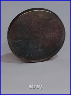 1985 1 OZ Mexican Libertad Coin. 999 Silver Onza TONING Coin 1985 1 OZ Mexican Libertad Coin. 999 Silver Onza TONING Coin