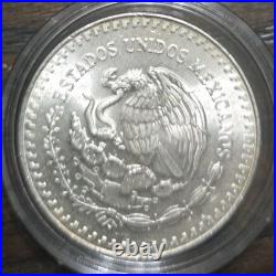 1985 Mexico 1 Oz Silver Libertad 1 Onza. 999 Uncirculated