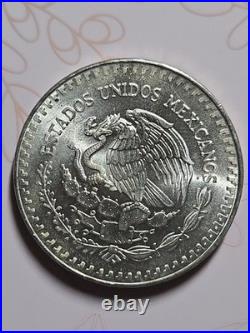 1985 Mexico 1 Oz Silver Libertad 1 Onza. 999 Uncirculated Brilliant