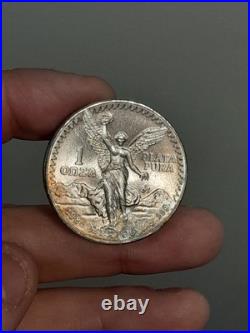 1985 Mexico Libertad 1oz. 999 Fine Silver