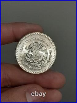 1985 Mexico Libertad 1oz. 999 Fine Silver