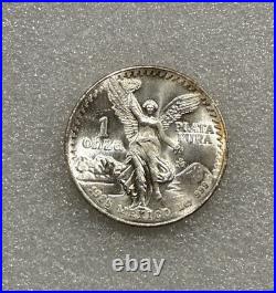 1985 Mexico Silver LIBERTAD 1 oz 999 Silver Coin BU Amazing Luster