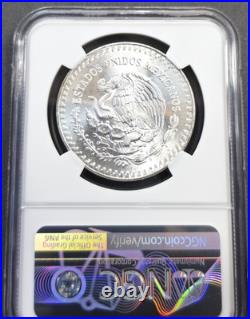 1985 Mexico Silver Libertad 1 Onza Ngc Ms 66 Beautiful Gem 1 Oz Coin