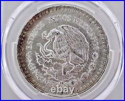 1985-Mo MEXICO 1 Onza Libertad Silver PCGS MS66 (Bottom Label)