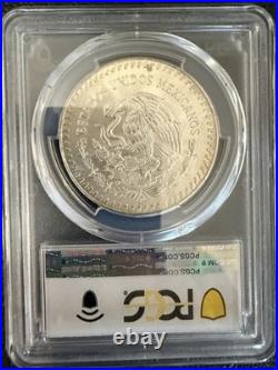 1985 Mo Mexico 1 Onza. 999 Fine Silver Libertad Coin PCGS Graded MS67