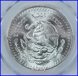 1985 Mo Mexico 1 Onza Silver Libertad MS68 PCGS Blue Label