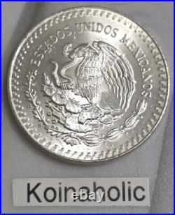 1985 Mo Mexico Libertad Onza 1 oz. 999 Silver Bright Original Luster