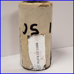 1985 Mo Mexico Libertad Onza 1 oz. 999 Silver Mint Sealed Roll 20 Coins Q2558