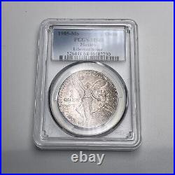 1985-Mo PCGS MS68.999 Silver 1 oz Libertad Onza Mexico Coin TONED