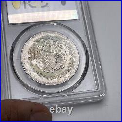 1985-Mo PCGS MS68.999 Silver 1 oz Libertad Onza Mexico Coin TONED